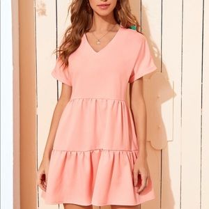 Light pink SHEIN elegant dress